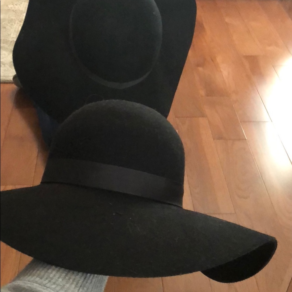 Top shop black floppy hat